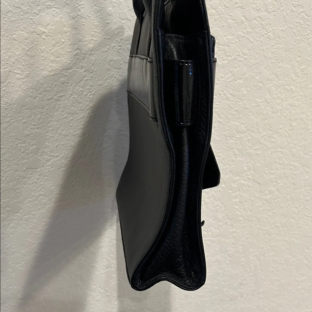 Kate Spade Black Patent Bow Satchel